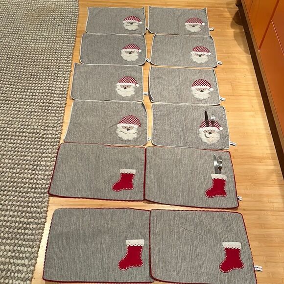 Novagratz Christmas placemats set of 12 - Picture 1 of 6